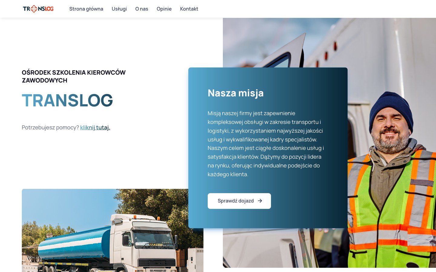 Zrzut strony Translog Perek