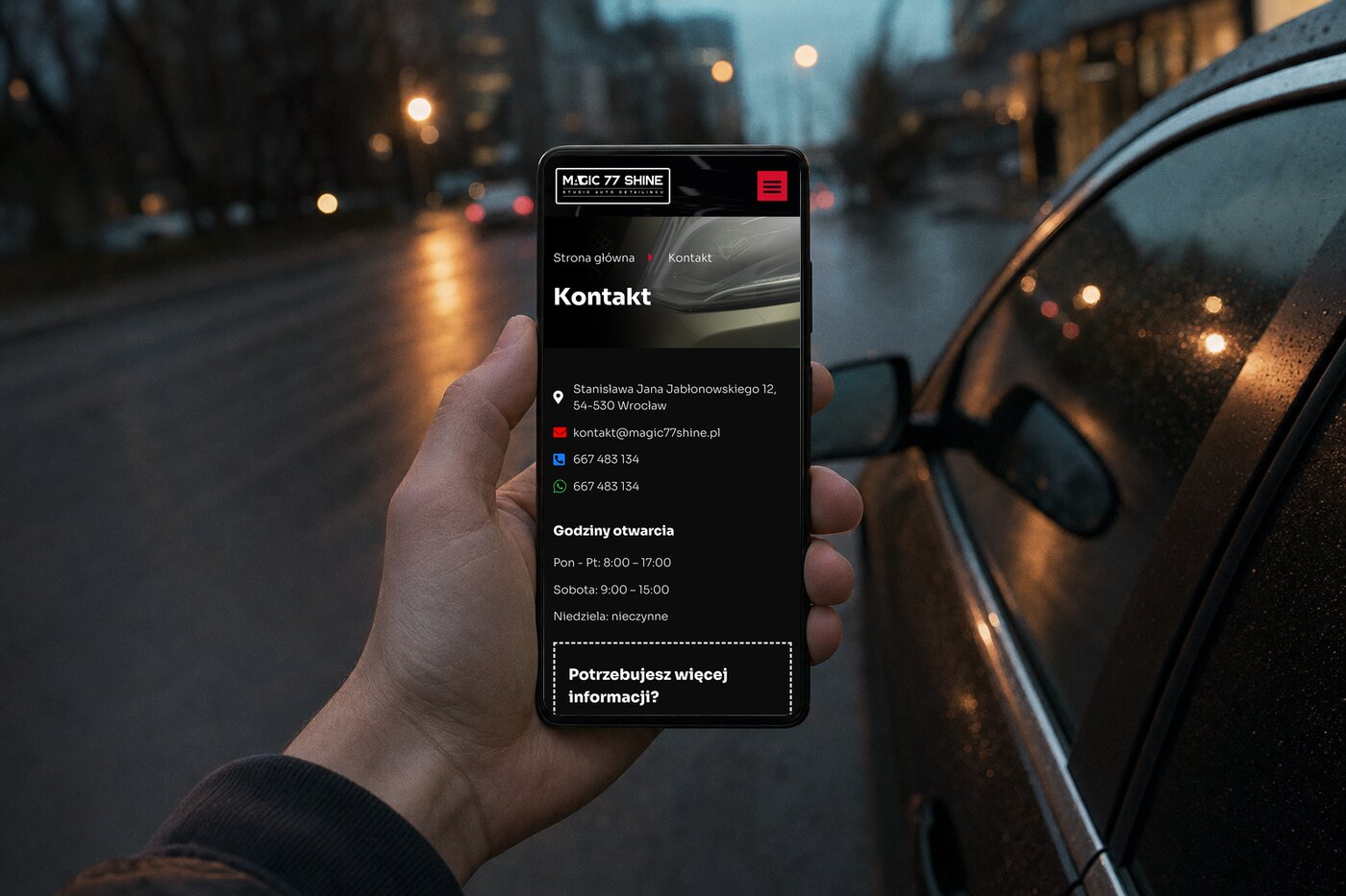 Kontakt przez WhatsApp — ForCopy